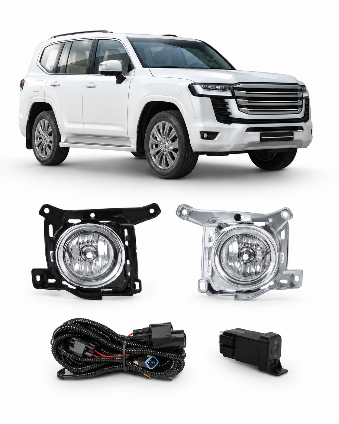 Toyota Land Cruiser FJ200 2012-2015 Fog Lamp Kit
