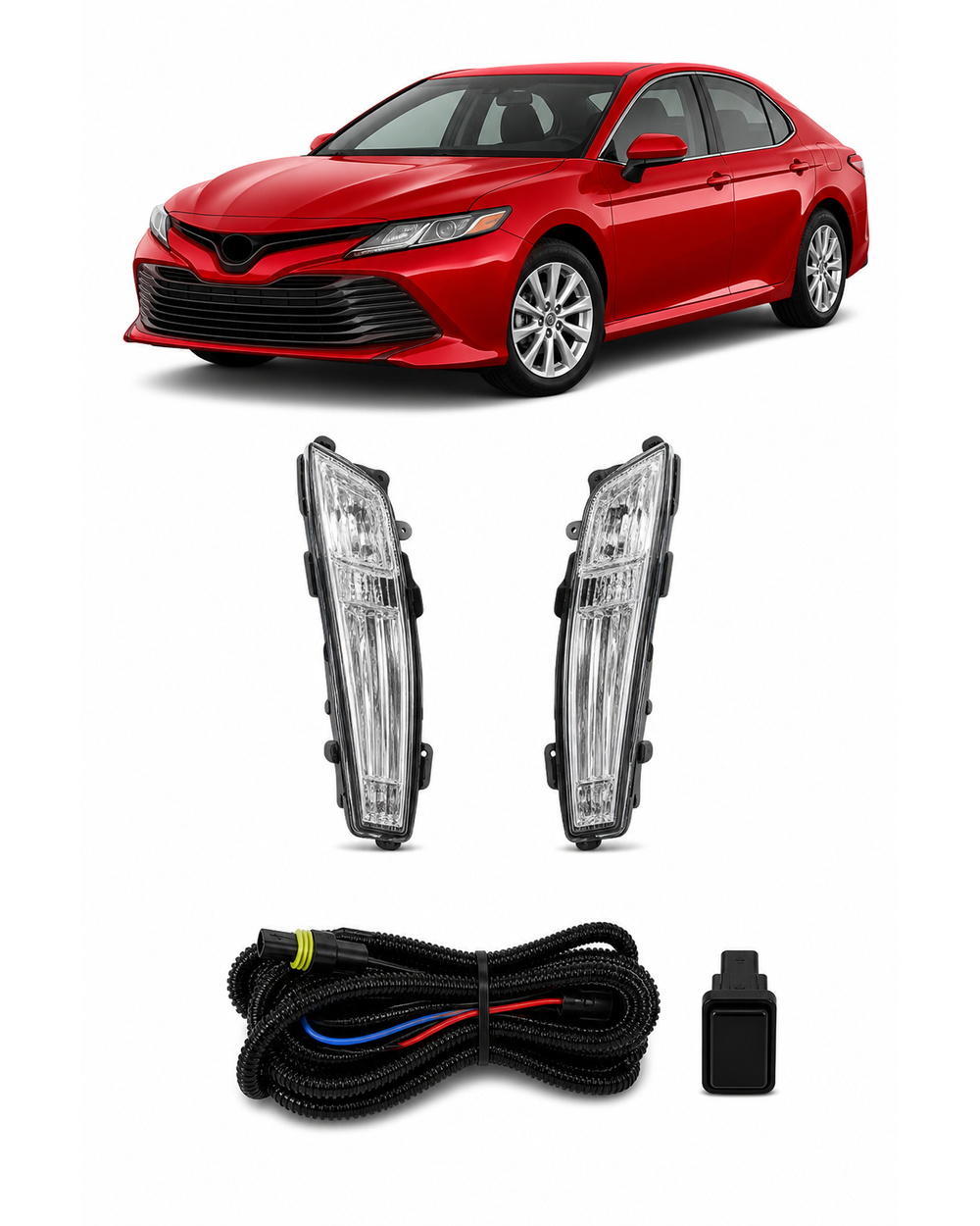 Toyota Camry (US Type) 2015–2017 (JSJ-TY-071) Fog Lamp Kit