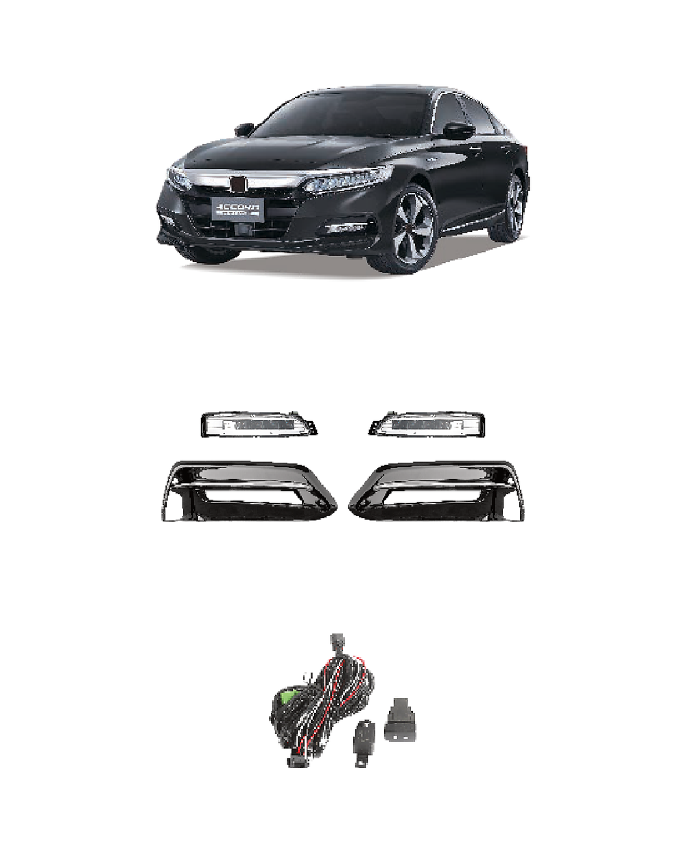 Honda Accord 2018 (JSJ-HD-015) Fog Lamp Kit product image
