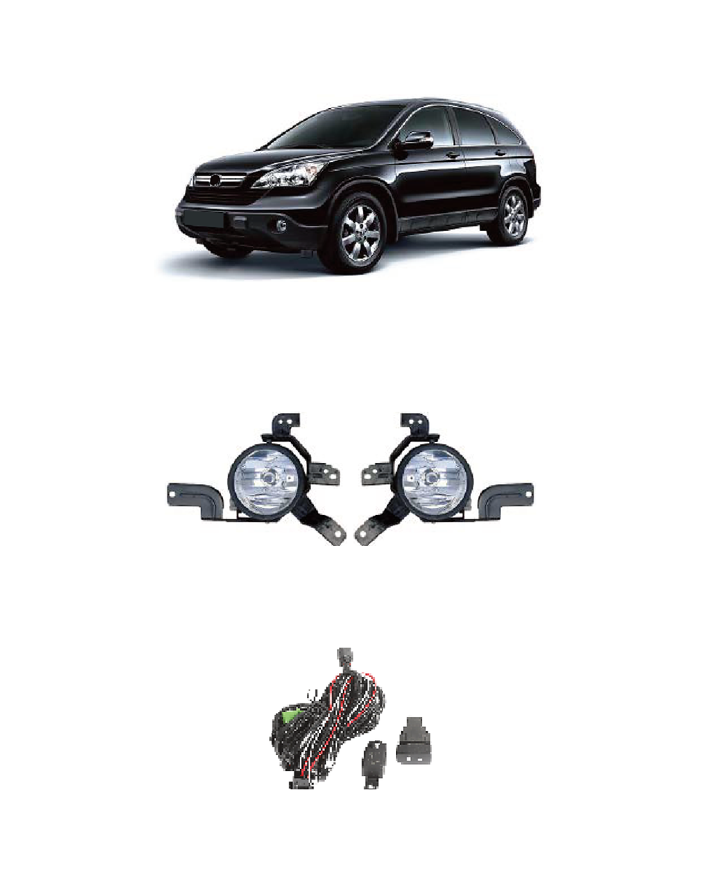 FOR HD CR-V 2007-2009 JSJ-HD-038 product image