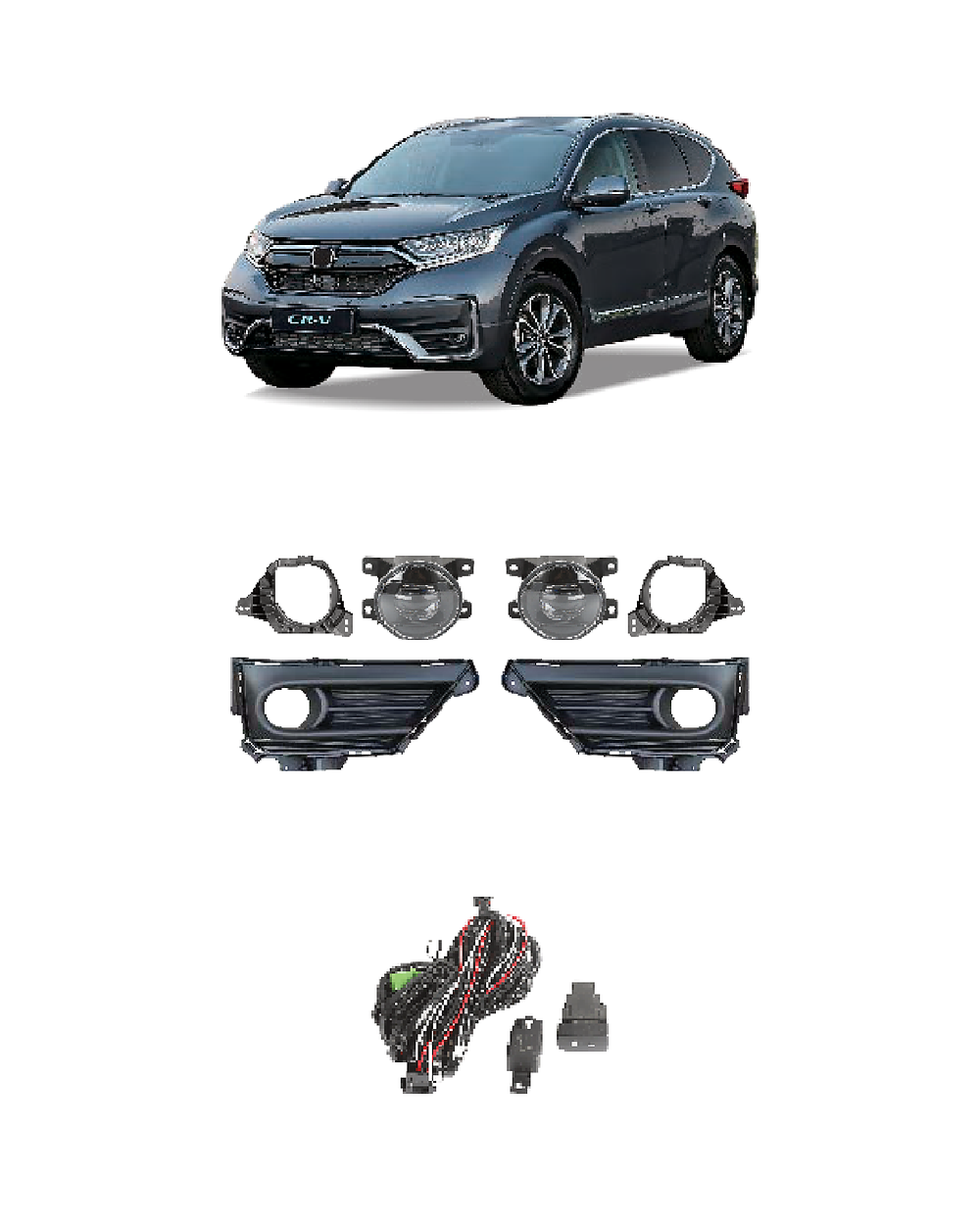 Honda CR-V 2020 (JSJ-HD-047) Fog Lamp Kit