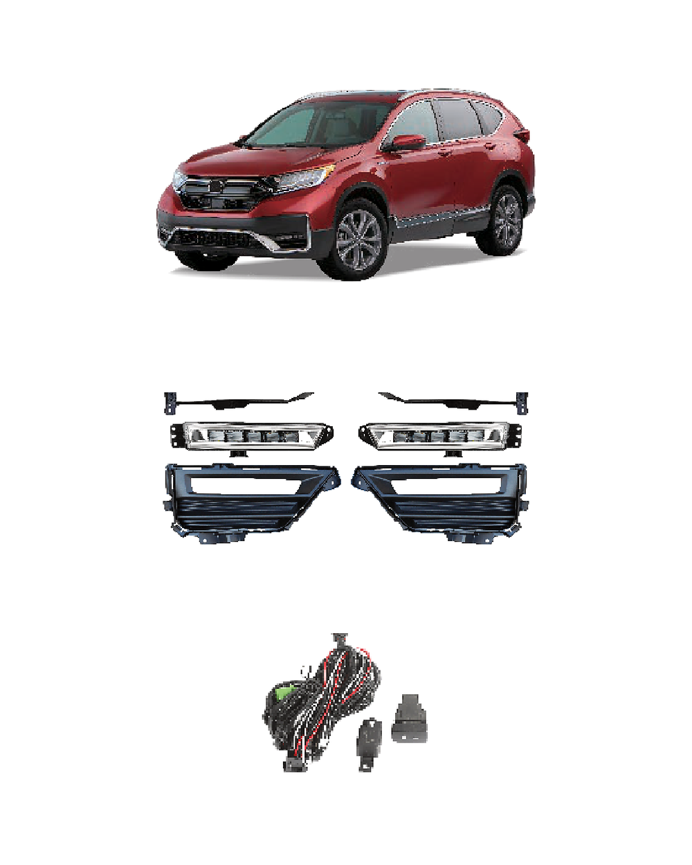 Honda CR-V 2020 (JSJ-HD-048) Fog Lamp Kit product image