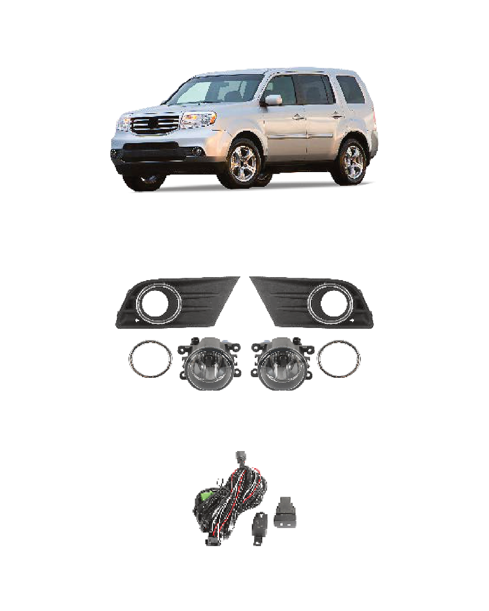 FOR HD PILOT 2012~2014 JSJ-HD-051 product image