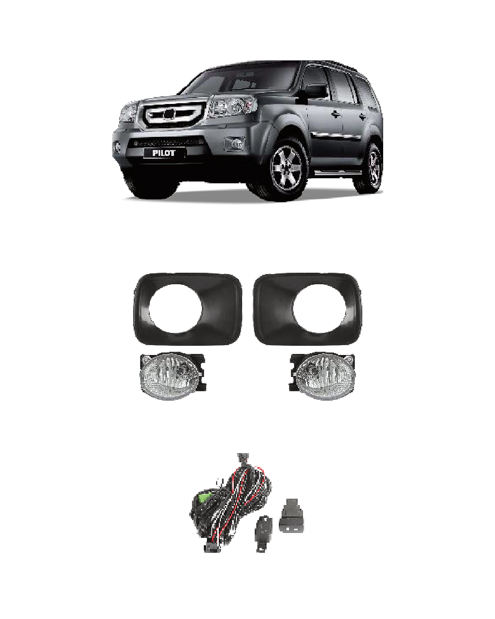 FOR HD PILOT 2009~2015 JSJ-HD-052 product image