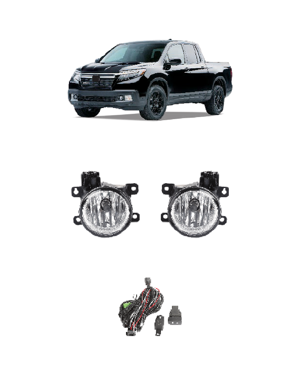 FOR HD RIDGELINE 2017 JSJ-HD-055 product image
