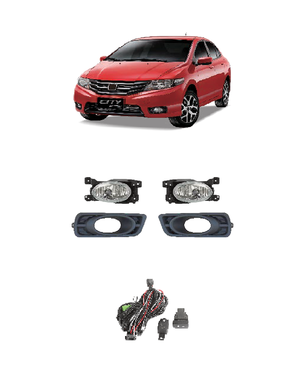 FOR HD CITY 2012~2013 JSJ-HD-061 product image