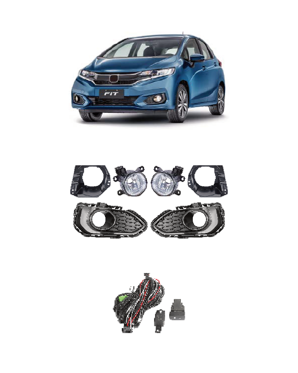 FOR HD JAZZ/FIT 2018 JSJ-HD-079 product image