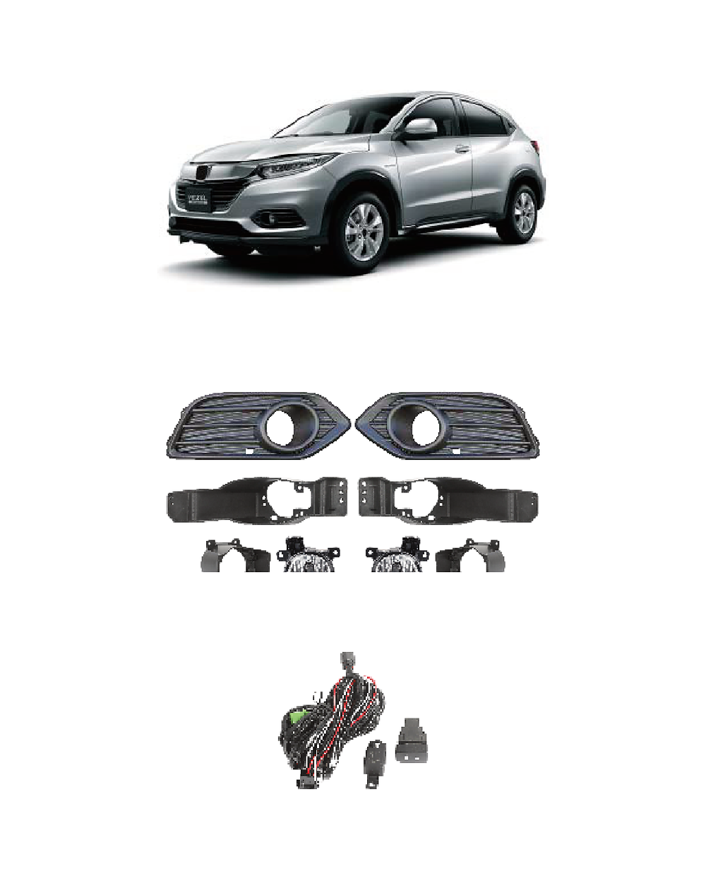FOR HD VEZEL 2019~2022 JSJ-HD-091 product image