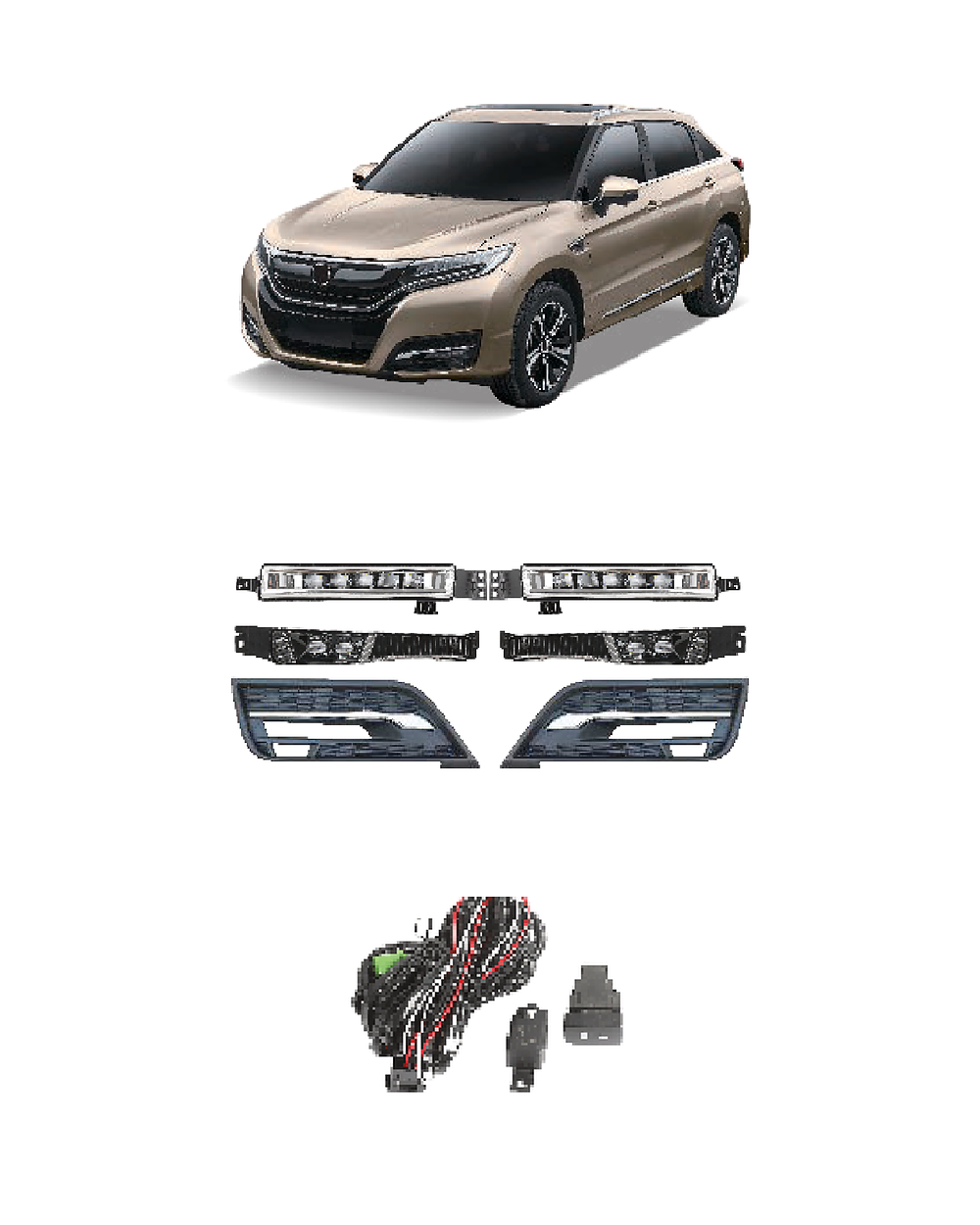 FOR HD UR-V 2017 JSJ-HD-112 product image