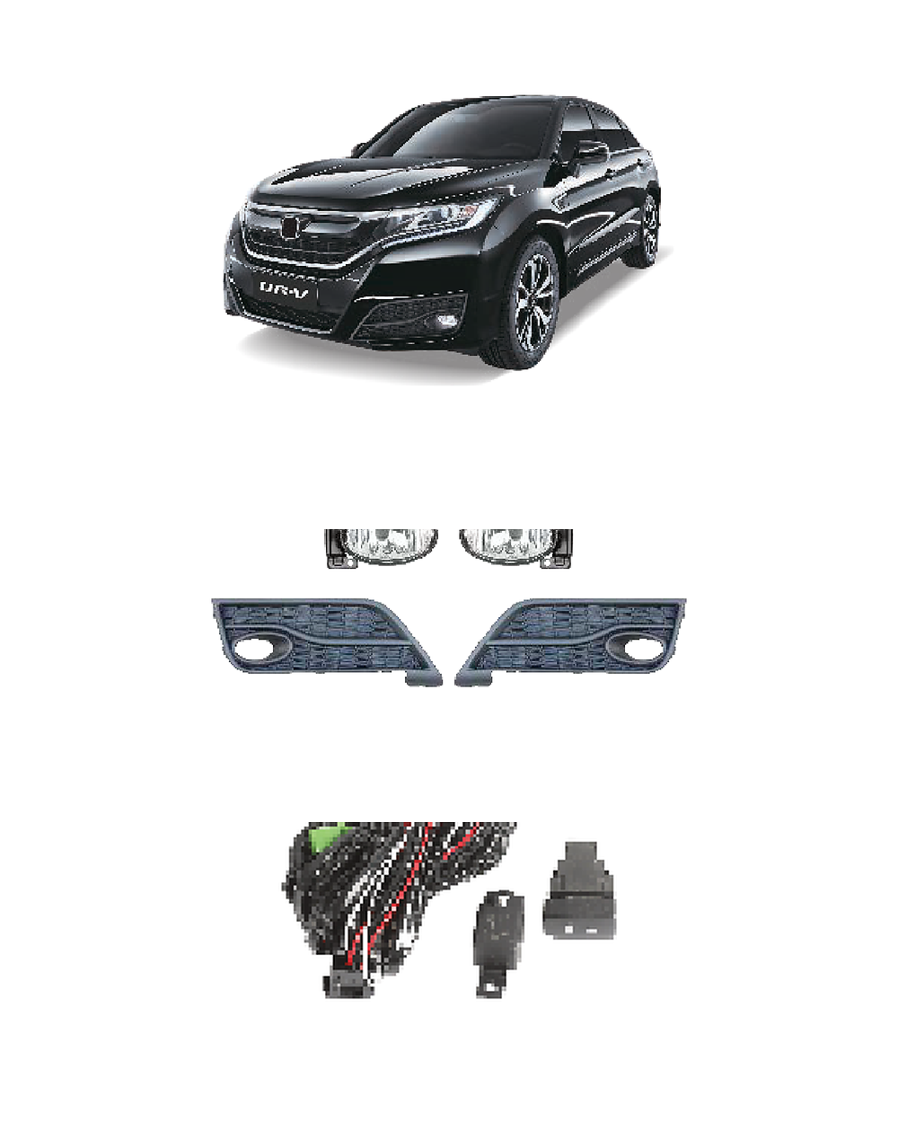 FOR HD UR-V 2017 JSJ-HD-113 product image