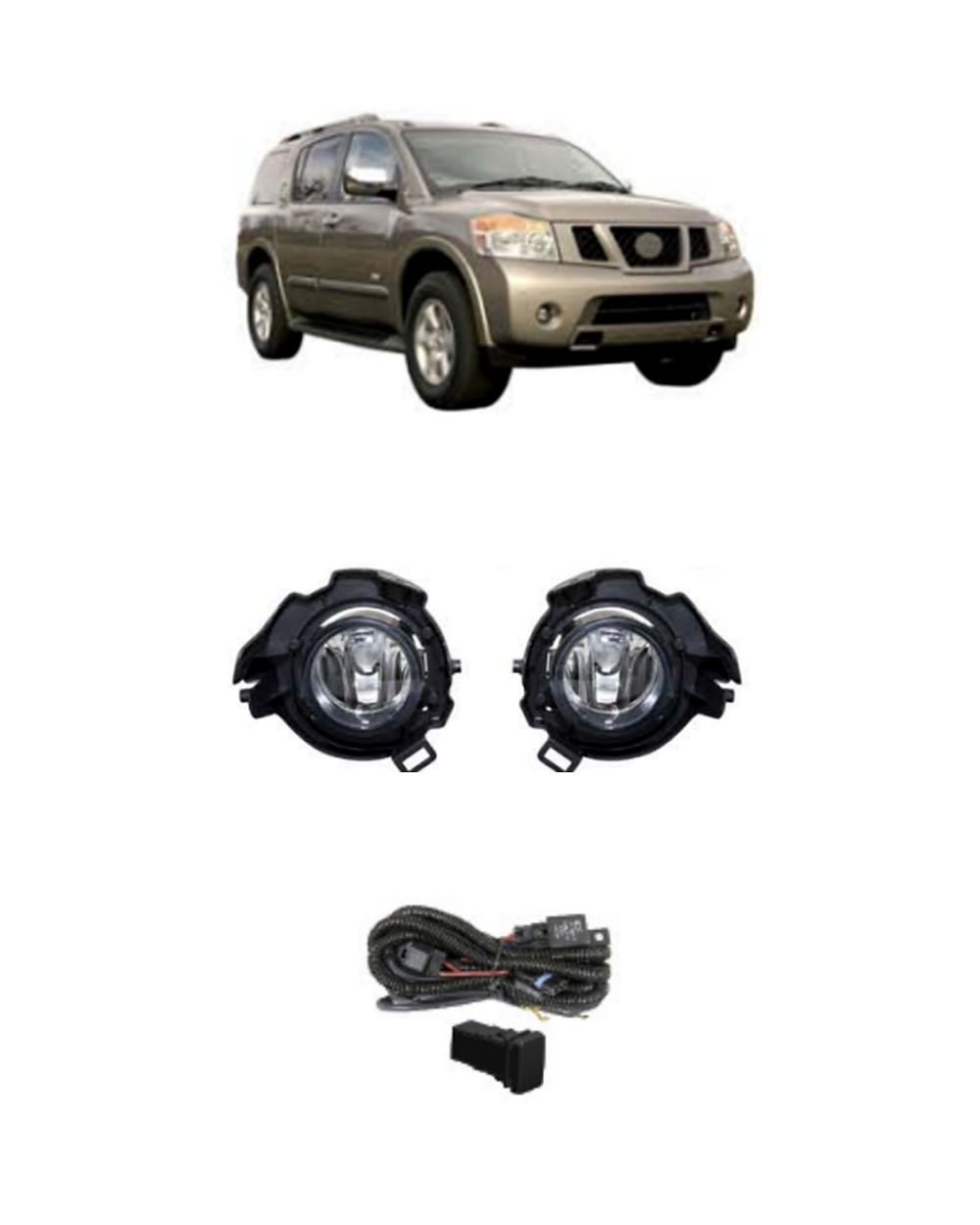 FOR NS ARMADA 2009-2015 JSJ-NS-022 product image