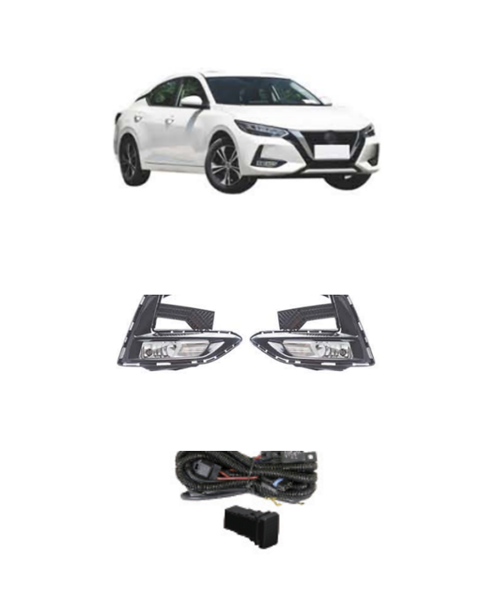 Nissan Sentra / Sylphy 2019–On (JSJ-NS-033) Fog Lamp Kit product image