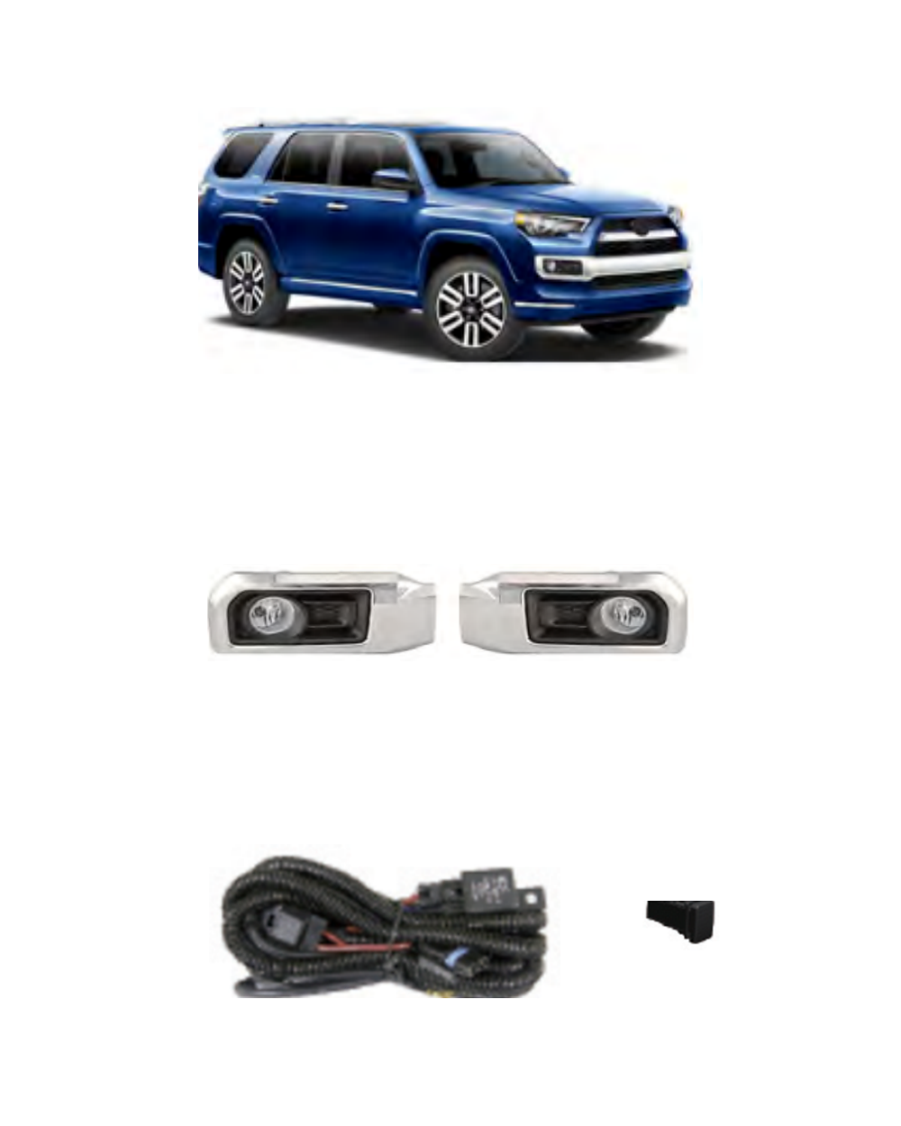 Toyota 4Runner 2016–On (JSJ-TY-015) Fog Lamp Kit