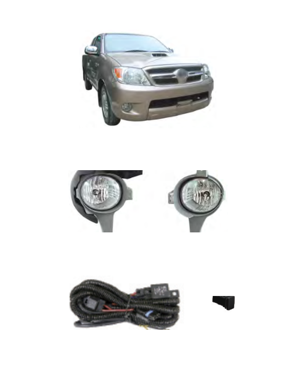 Toyota Hilux Vigo 2005–2007 (JSJ-TY-049) LED Fog Lamp Kit product image