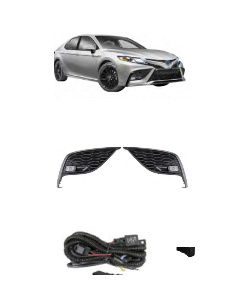 Toyota Camry SE 2021–On (JSJ-TY-069) Fog Lamp Kit
