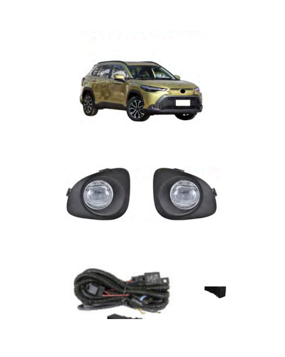 Toyota Corolla Cross 2022–On (JSJ-TY-093) Fog Lamp Kit