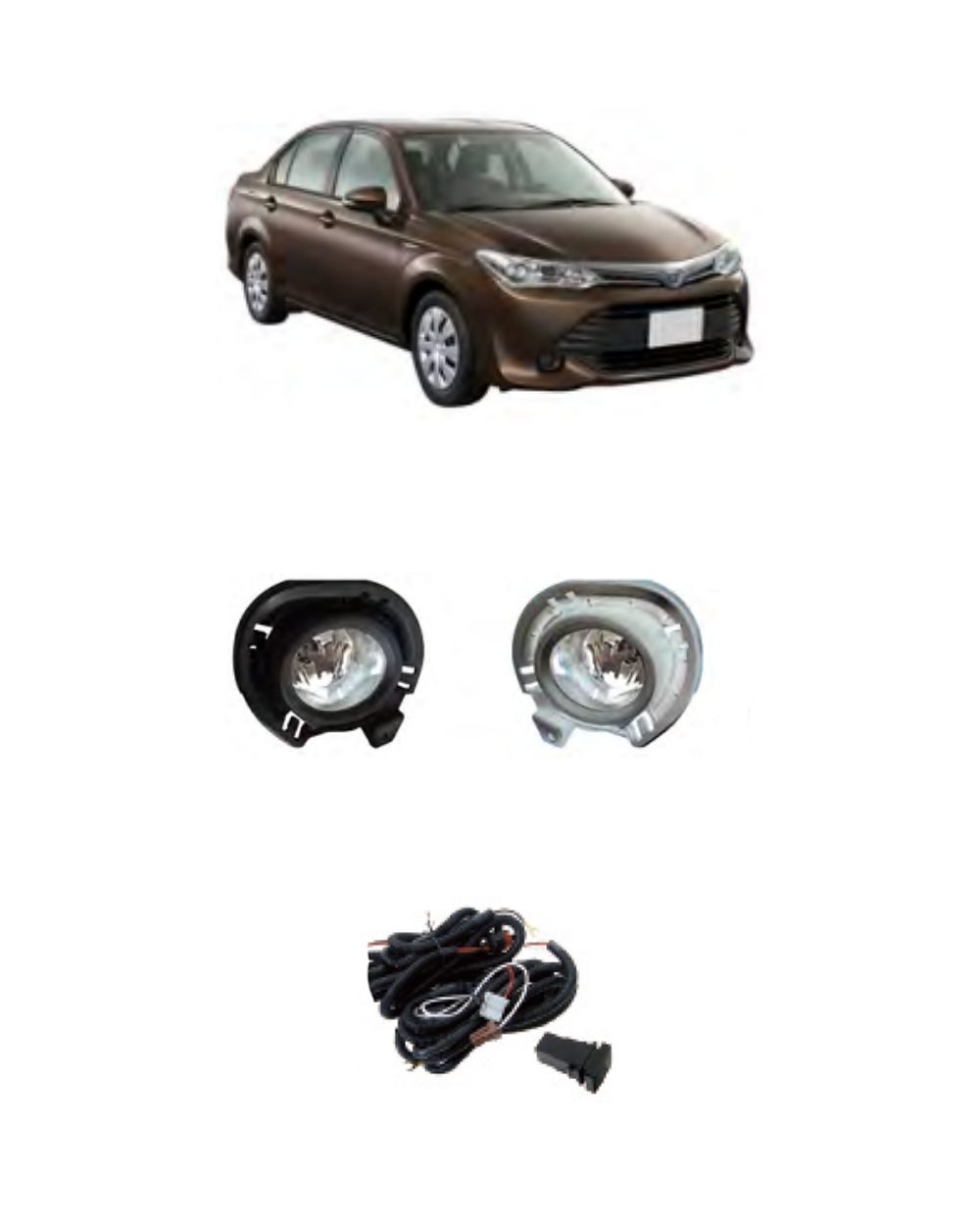 FOR TY AXIO/FIELDER 2016-2017 JSJ-TY-107 product image