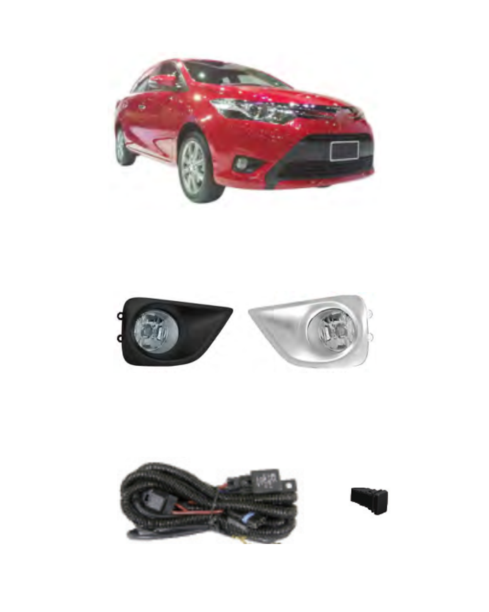 FOR TY VIOS/YARIS SEDAN 2013-2017 JSJ-TY-122 product image