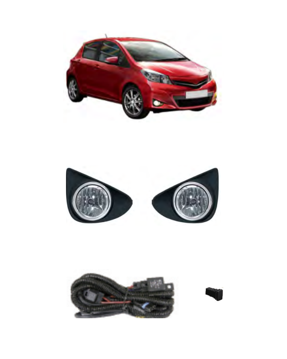 FOR TY YARISL/LEHATCHBACK 2012/VITZ 2013-2014 JSJ-TY-126 product image