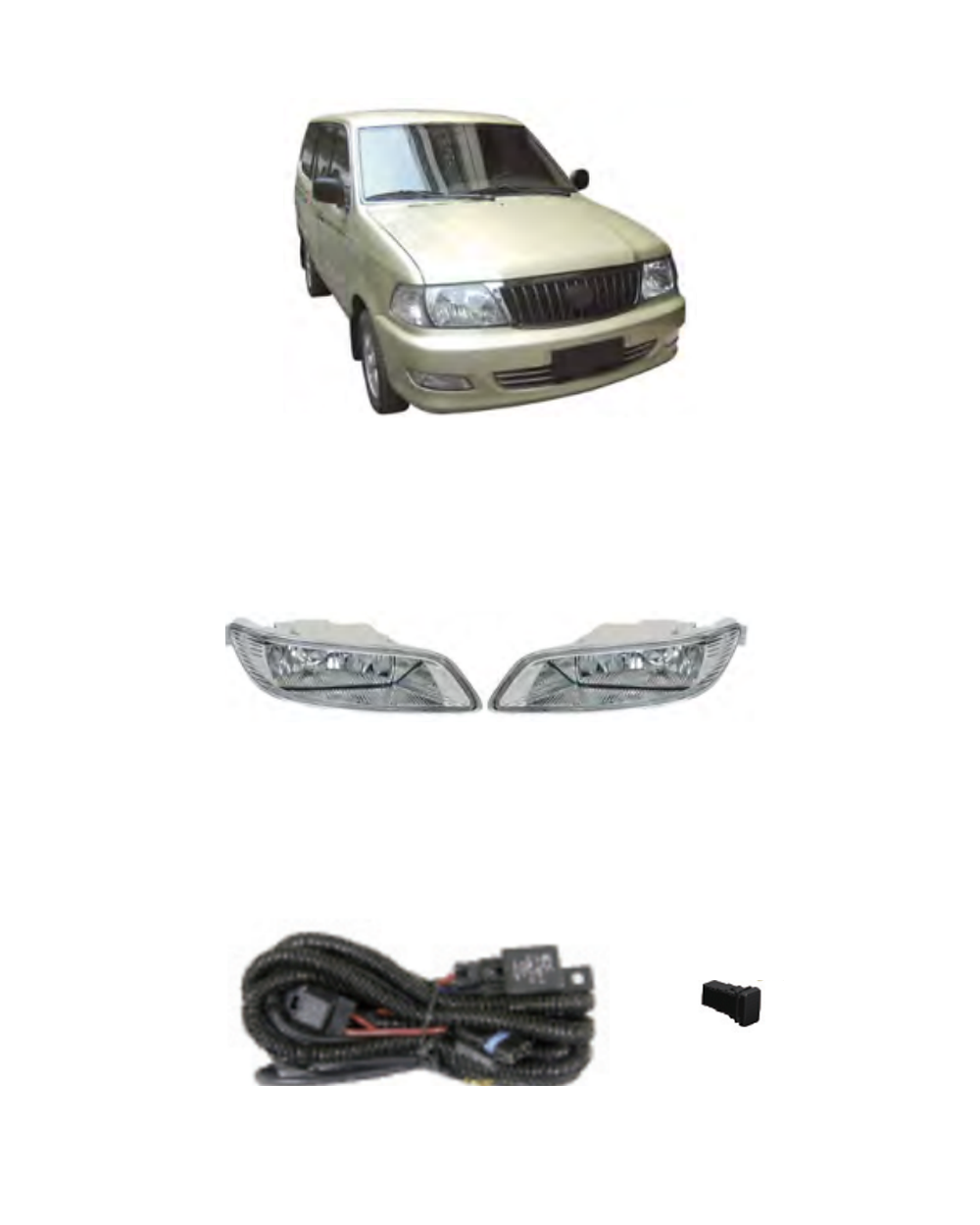 FOR TY KIJANG/ZACE 2002-2004 JSJ-TY-174 product image