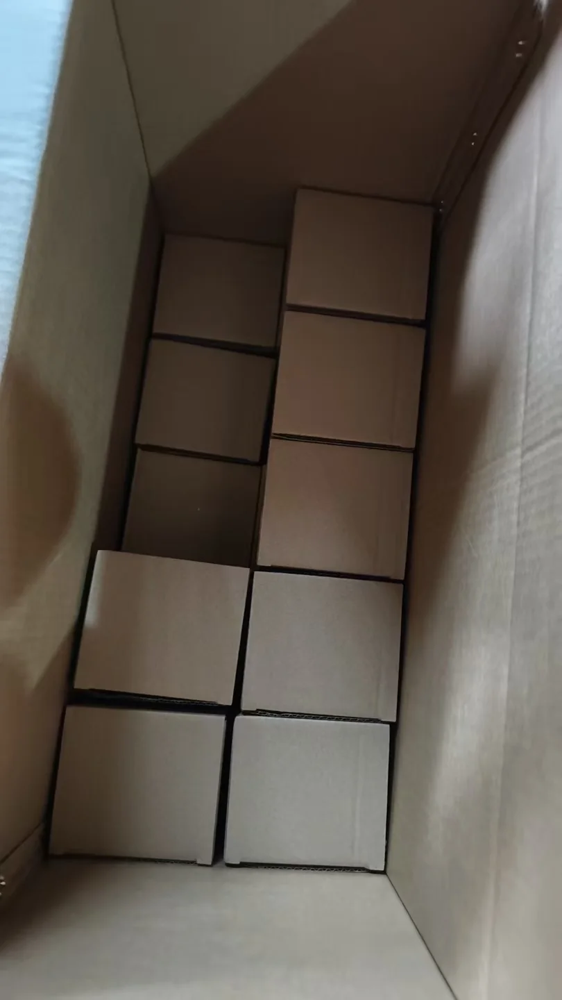 Individual product boxes inside an outer carton